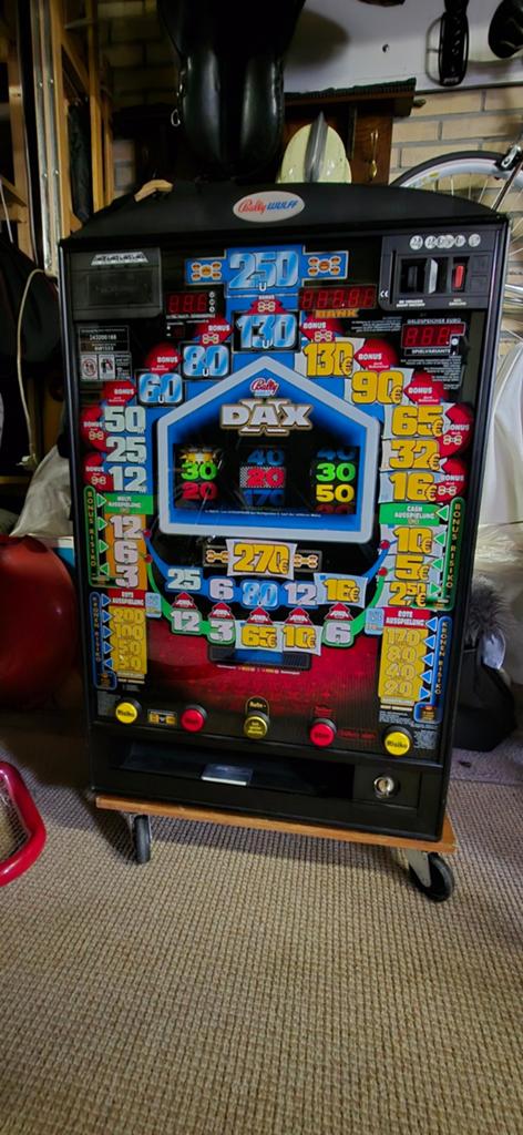 Bally Wulff DAXX fruitautomaat, Verzamelen, Automaten | Gokkasten en Fruitautomaten, Overige munten, Ophalen