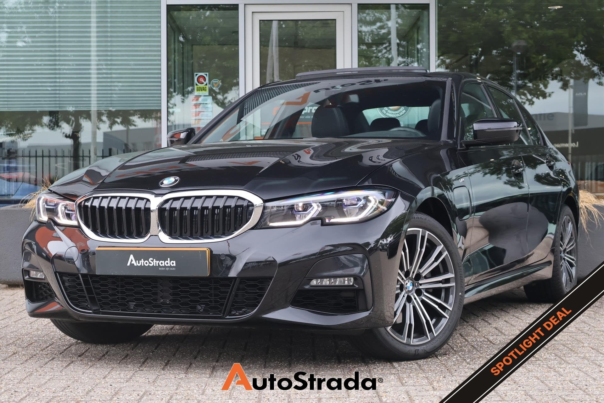 BMW 3-Serie (g20) 320e M-Sport 204pk | Sfeer | Laser LED | P, Auto's, Gebruikt, 4 cilinders, Met garantie (alle), Bedrijf