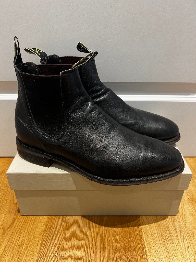 R.M. Williams Chelsea Boots | 43 / UK 9.5 | (404), R.M. Williams, Verzenden, Zwart, Boots
