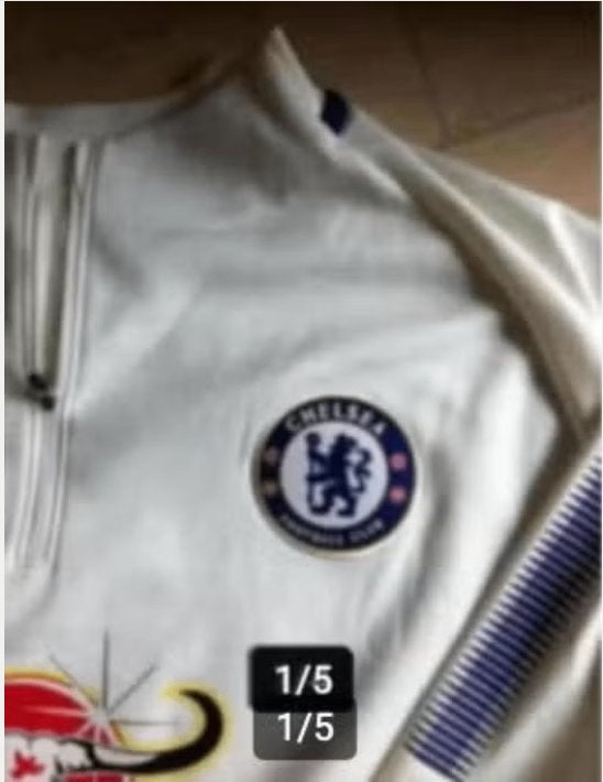 Heren sporttrui Chelsea football mt XXL Nike, Wit, Nike, Overige maten, Ophalen of Verzenden