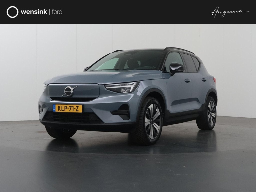 Volvo XC40 Recharge Plus | Trekhaak | Warmtepomp | Dodehoekd, Auto's, Volvo, Stof, Gebruikt, 422 km, Automatische klimaatregeling