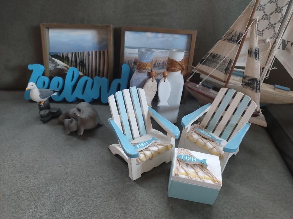 Decoratie Zeeland strand, Huis en Inrichting, Woonaccessoires | Overige, Ophalen