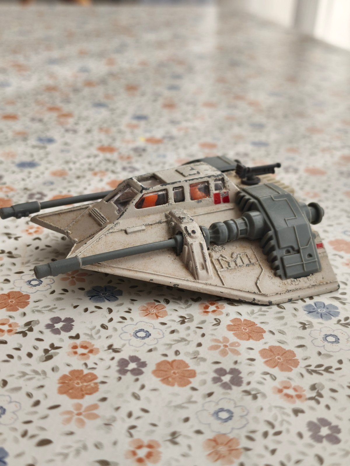 Vintage Star Wars snowspeeder uit 1980., Ophalen of Verzenden, Gebruikt, Overige typen