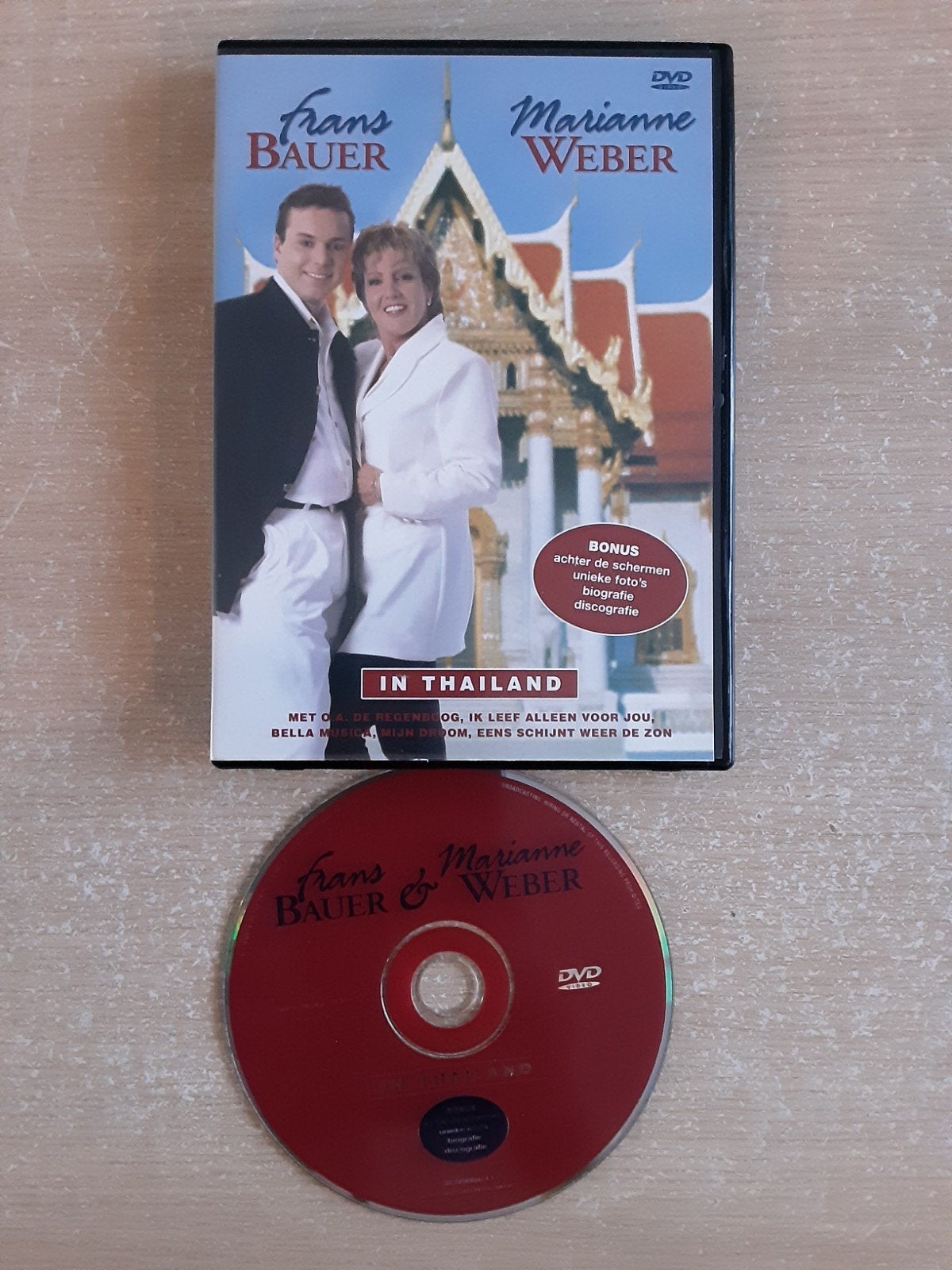 Frans Bauer & Marianne Weber in Thailand, Alle leeftijden, Ophalen of Verzenden, Zo goed als nieuw, Concert