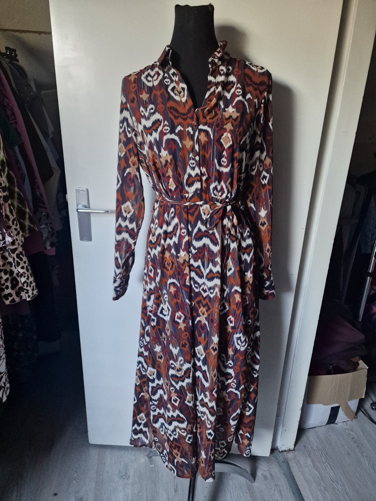 jurk met onderjurk one size s/m, Maat 38/40 (M), Zwart, Ophalen of Verzenden, Zo goed als nieuw