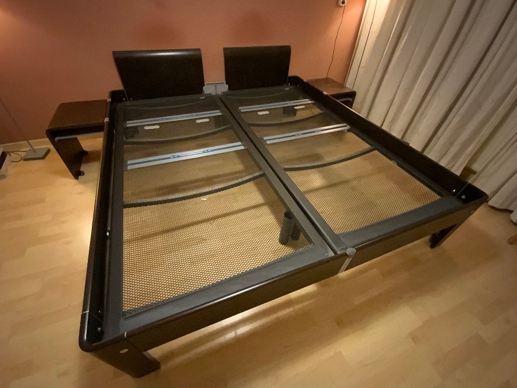 Auping Auronde bed 180x200 deelbaar, Ophalen, Overige kleuren, Tweepersoons, 180 cm