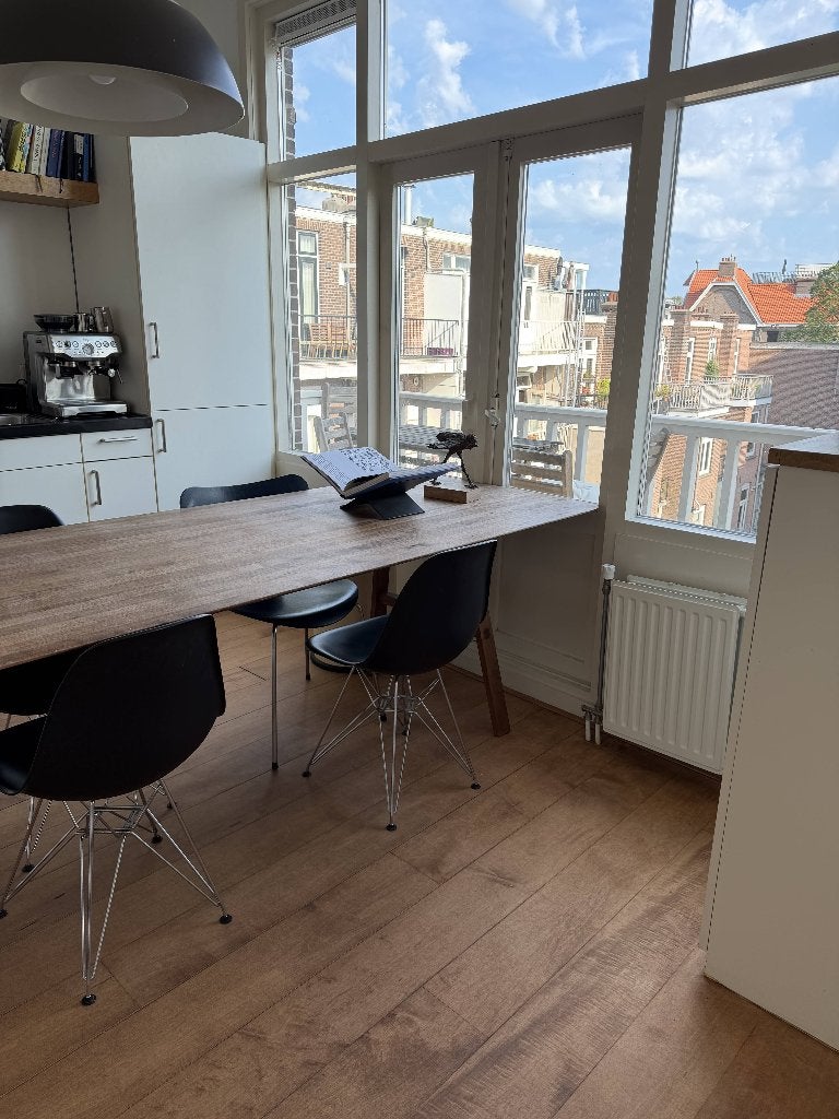 Seuren houten tafel, Huis en Inrichting, Tafels | Eettafels, Ophalen, Gebruikt, Eikenhout, 200 cm of meer