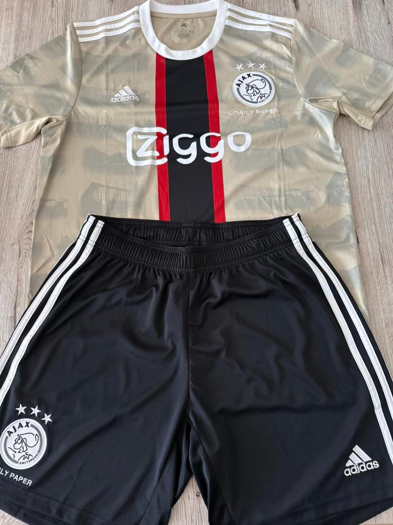 Ajax 3rd tenue ‘daily paper’, Maat L, Ophalen of Verzenden, Nieuw, Set