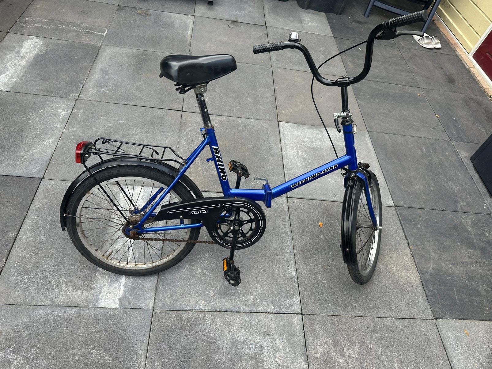 Rhino Mini-Star vouwfiets - 20 inch - blauw, Ophalen, Zo goed als nieuw, 20 inch of meer