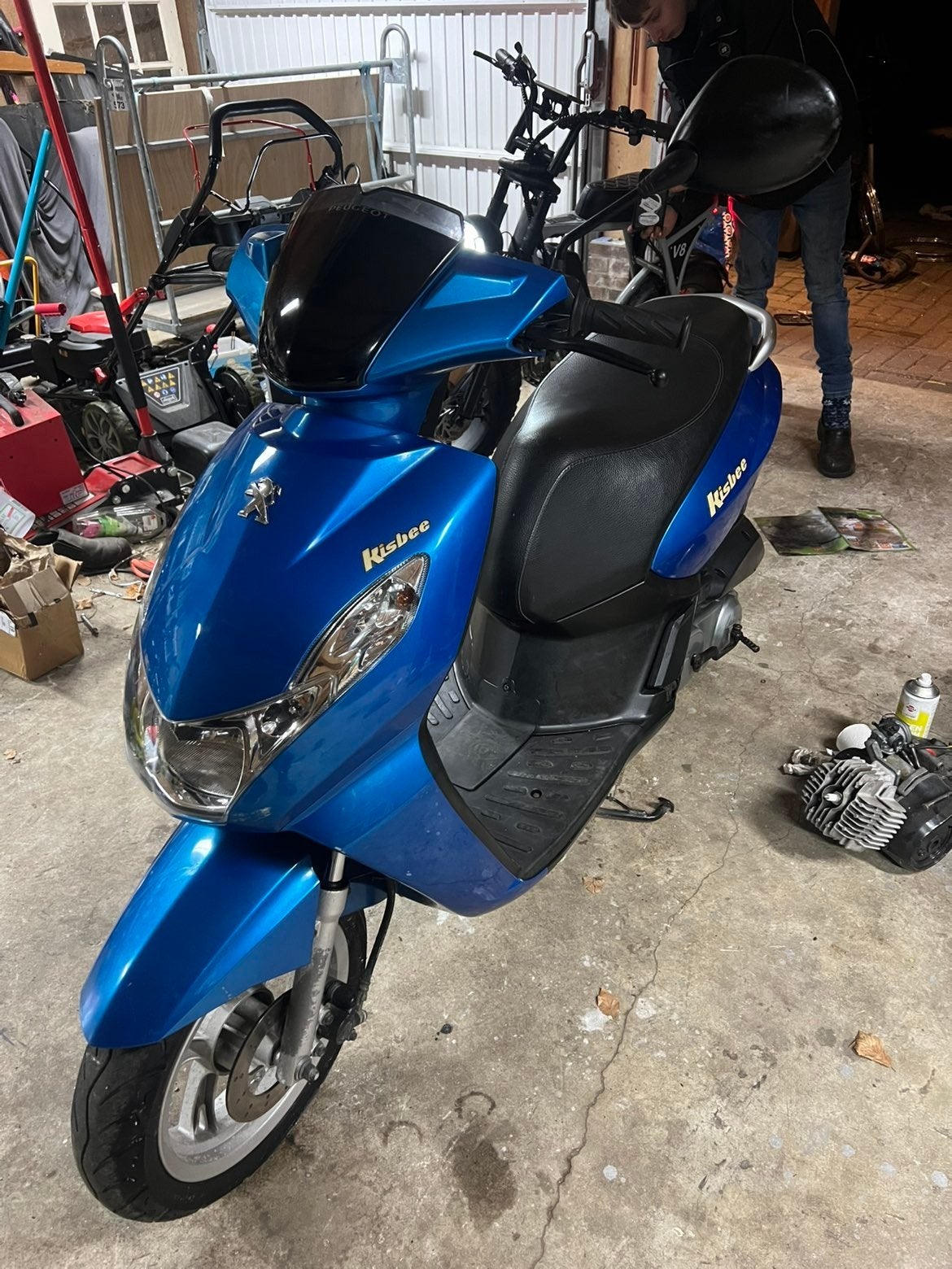 peugeot kisbee 50cc4t, Ophalen of Verzenden, Zo goed als nieuw, Benzine, Overige modellen