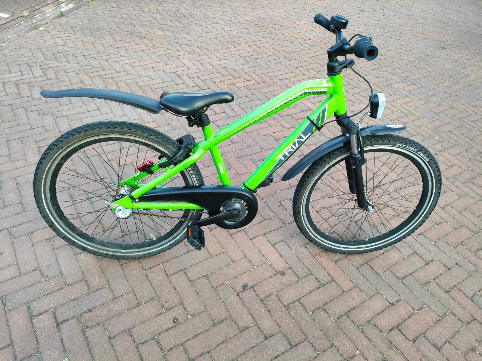 Alpina trial fiets 24 inch met 3 versnelling, Ophalen, Terugtraprem, Versnellingen, Zo goed als nieuw