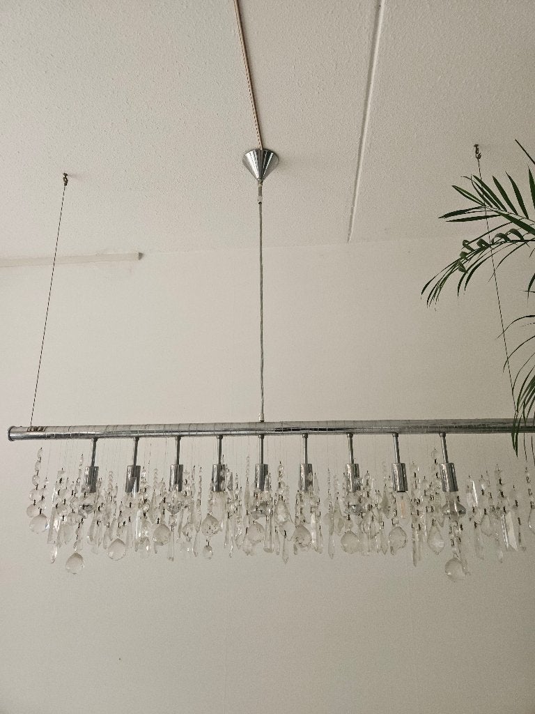 Mooie lamp, Huis en Inrichting, Lampen | Hanglampen, Ophalen, Gebruikt, Glas, Minder dan 50 cm