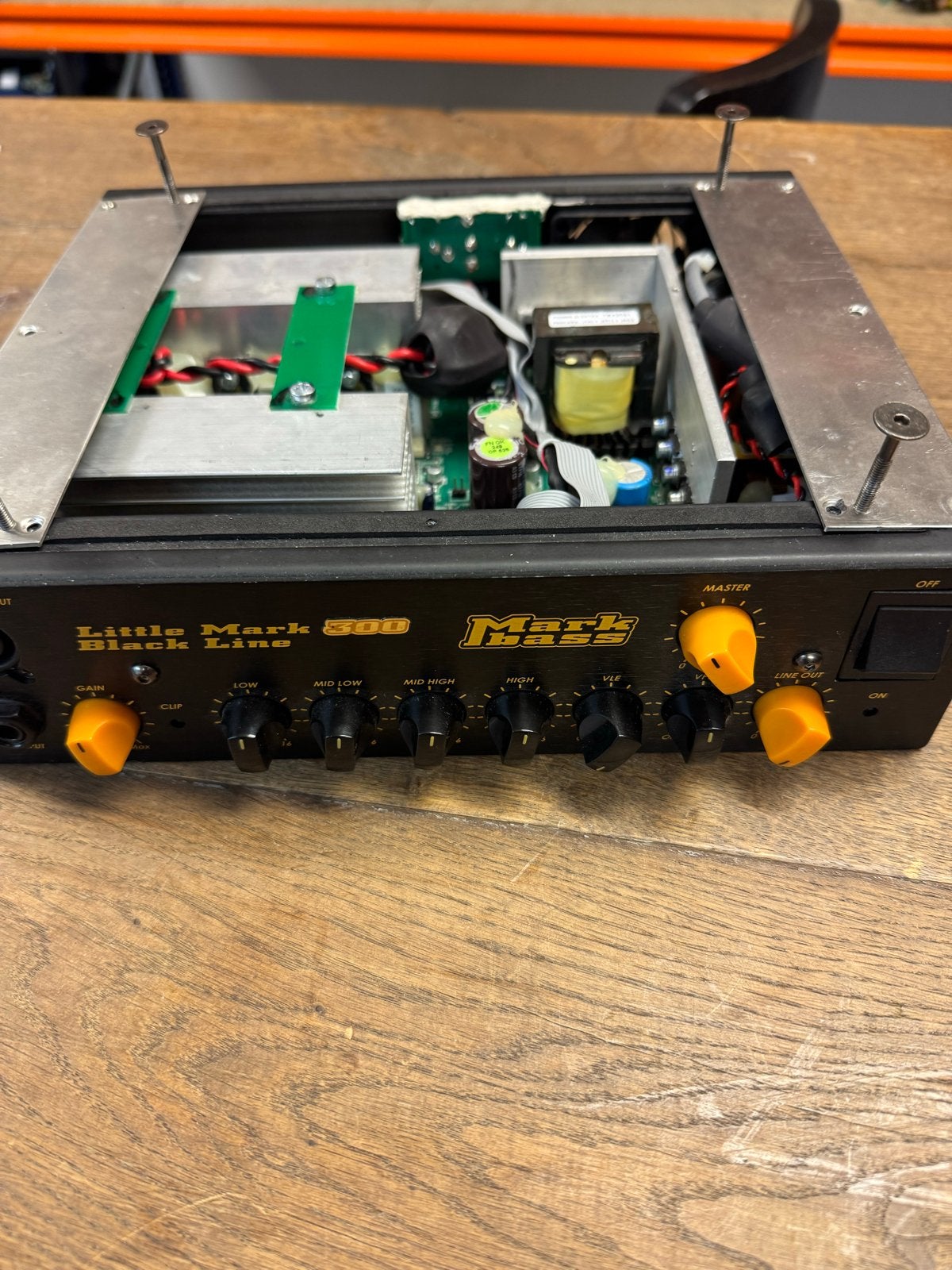 Markbass Little Mark 250 Black Line Amp Module, Muziek en Instrumenten, Ophalen, Gebruikt, Basgitaar, Minder dan 50 watt