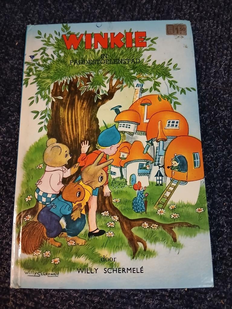Winkie in Paddestoelenland - Willy Schermelé (M3-E3), Boeken, Ophalen of Verzenden, Gelezen, Willy Schermelé, Sprookjes
