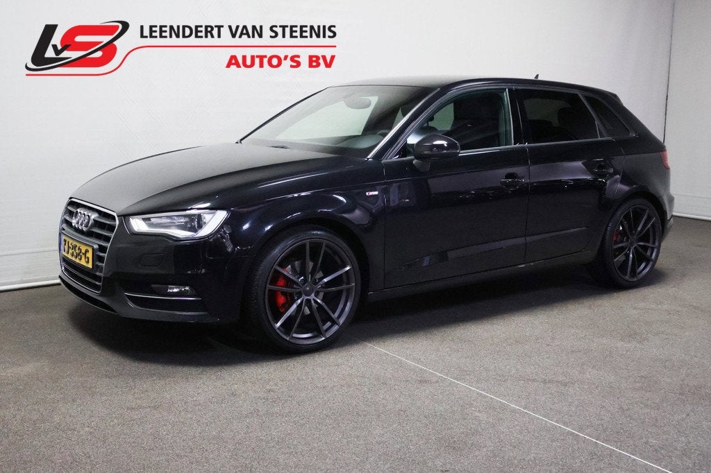 Audi A3 Sportback 1.4 TFSI Ambition Pro Line S, Euro 5, Gebruikt, Leder en Stof, 650 kg