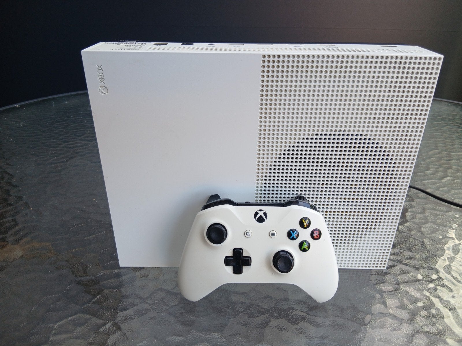 Xbox One S 1TB met controller, Spelcomputers en Games, Spelcomputers | Xbox One, Gebruikt, Xbox One S, 1 TB, Met 1 controller