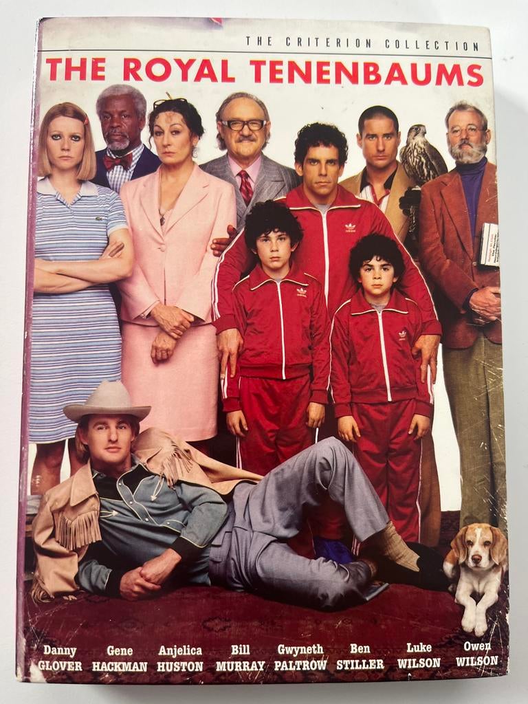 The Royal Tenenbaums DVD - The Criterion Collection, Cd's en Dvd's, Vanaf 12 jaar, Ophalen of Verzenden, Zo goed als nieuw, Drama