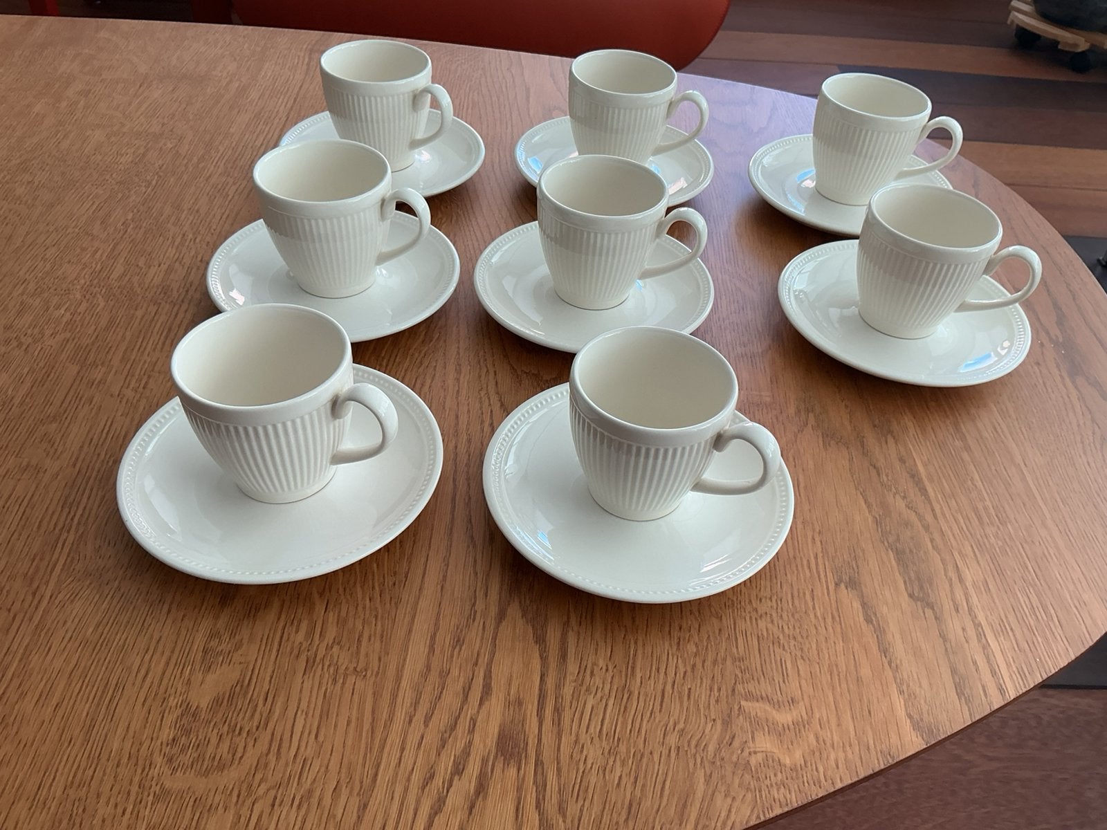 Wedgwood windsor kop en schotels, Gebruikt, Ophalen of Verzenden, Kop(pen) en/of Schotel(s), Wedgwood