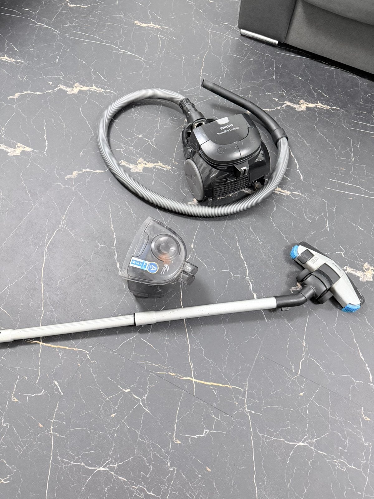 Philips PowerPro Compact - Zakloze Stofzuiger, Witgoed en Apparatuur, Ophalen of Verzenden, Zo goed als nieuw