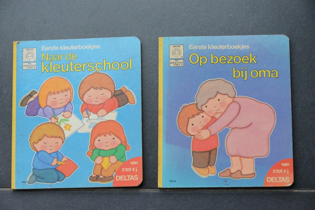 2 Eerste kleuterboekjes. Voor kleuters van 2 tot 4 jaar., Fictie algemeen, Jongen of Meisje, Deltas, Ophalen of Verzenden