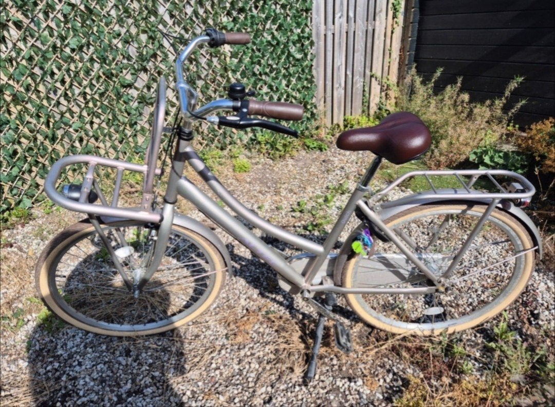 Altec Dutch Pick Up transportfiets lavender, Fietsen en Brommers, Versnellingen, Zo goed als nieuw, Altec Urban transport fiets