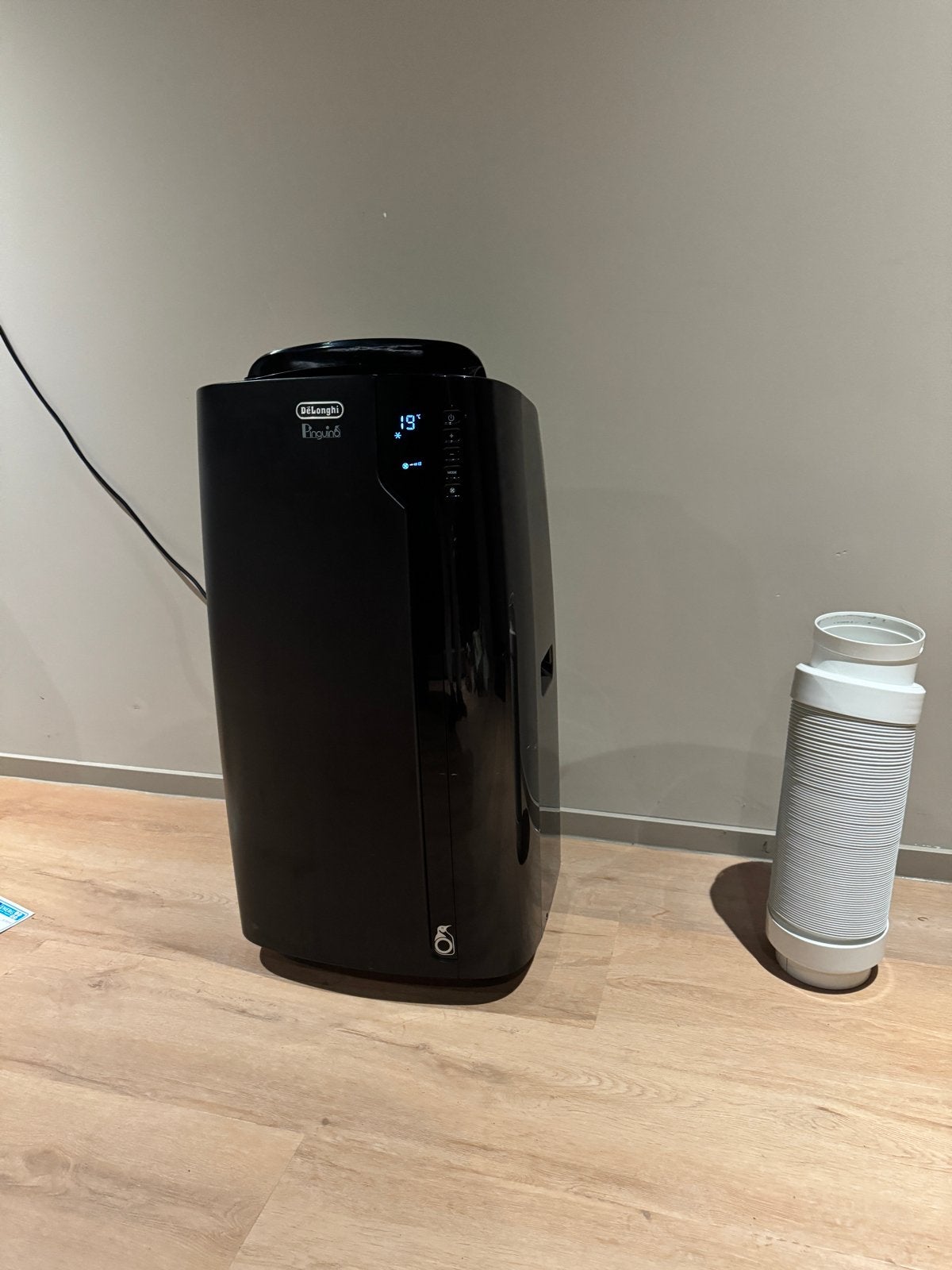 De'Longhi Pinguino PAC EX120 Silent Mobiele Airco, Ophalen, 3 snelheden of meer, Zo goed als nieuw, Koelen en Ontvochtigen