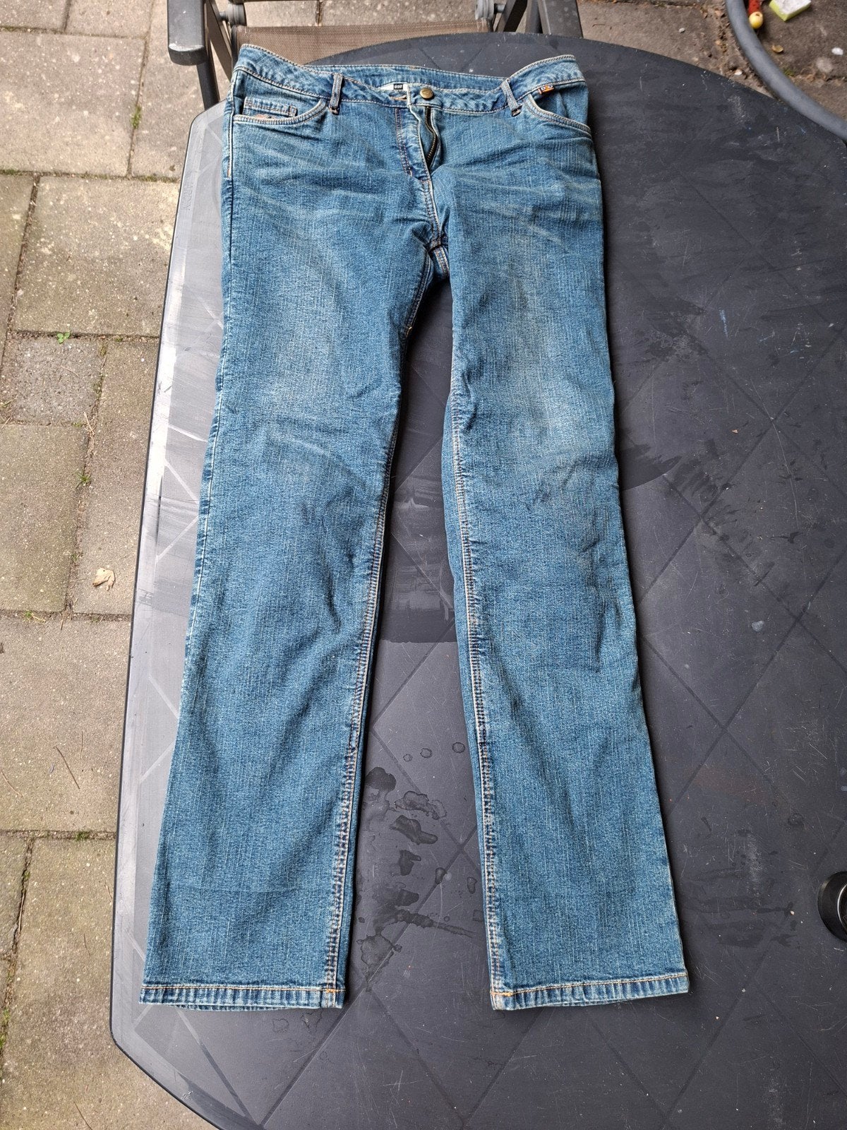 Te koop motorjeans en motorjack, Ophalen of Verzenden, Tweedehands