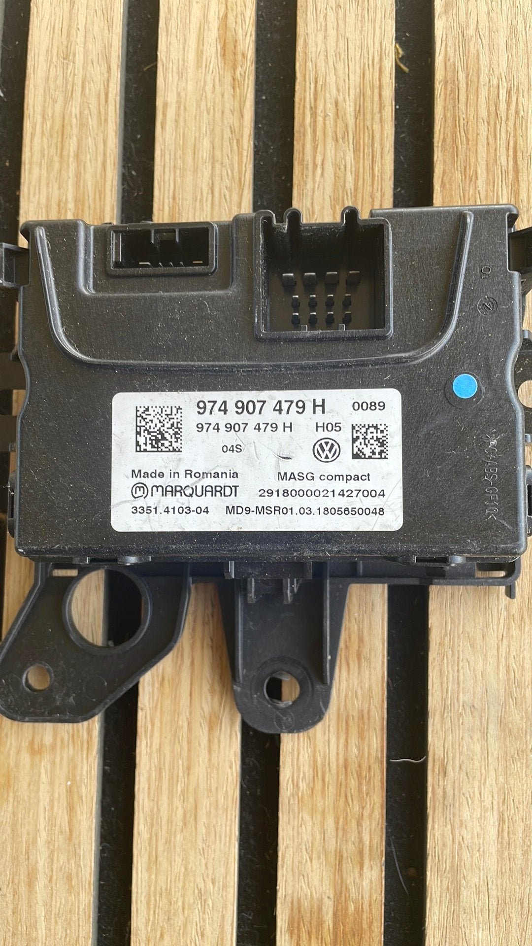 Porsche / VW Regelapparaat - 974 907 479 H - Marquardt, Ophalen