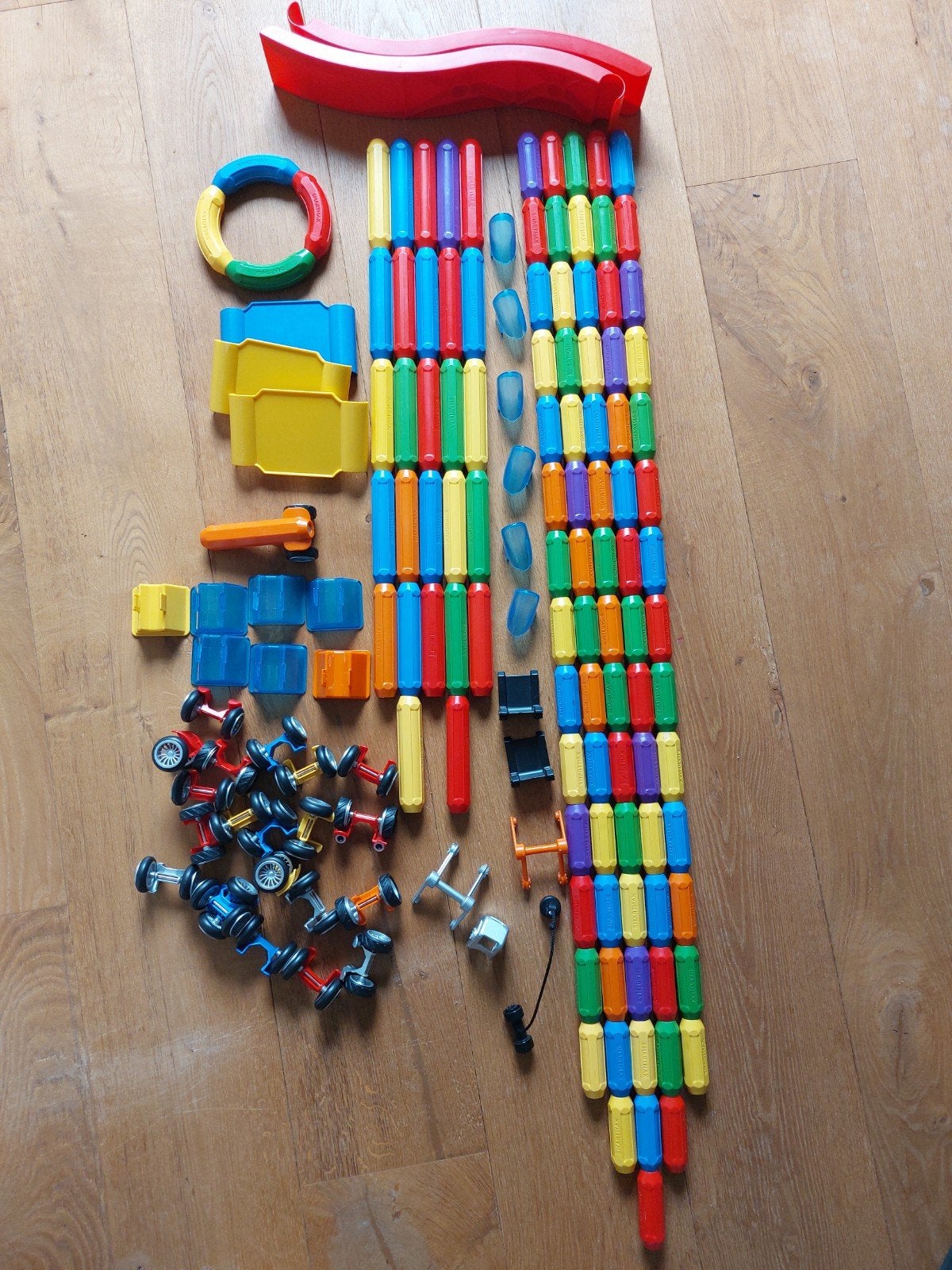 Smartmax magnetisch constructiespeelgoed met voertuigen, Ophalen, Gebruikt