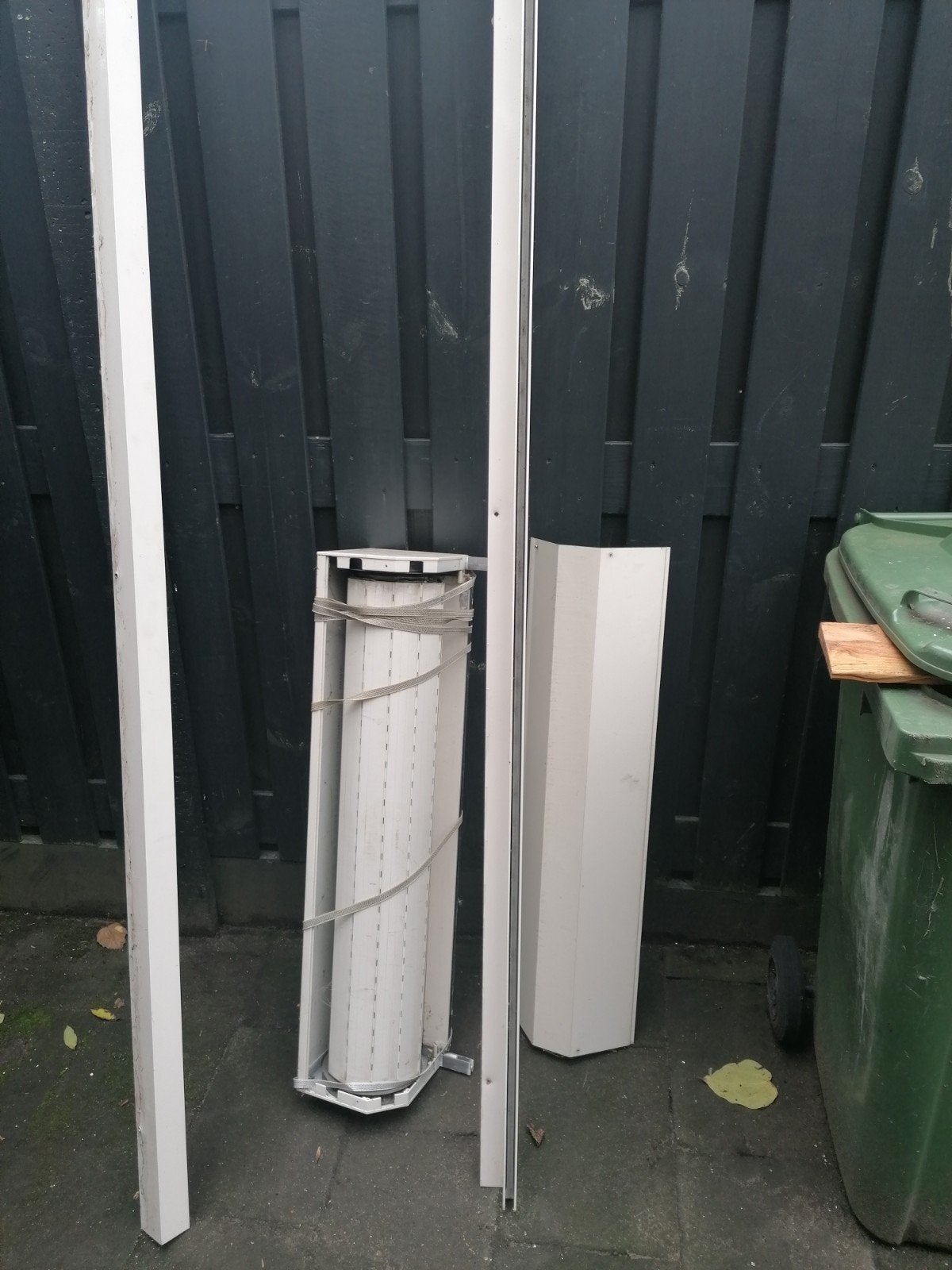 deur rolluik, Ophalen, Wit, Minder dan 100 cm, 200 cm of meer