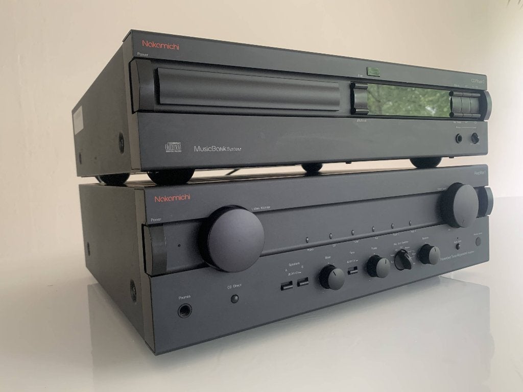 Nakamichi Amplifier 1 en CD 4 Service nodig, Audio, Tv en Foto, Gebruikt, Tuner of Radio, Losse componenten, Ophalen