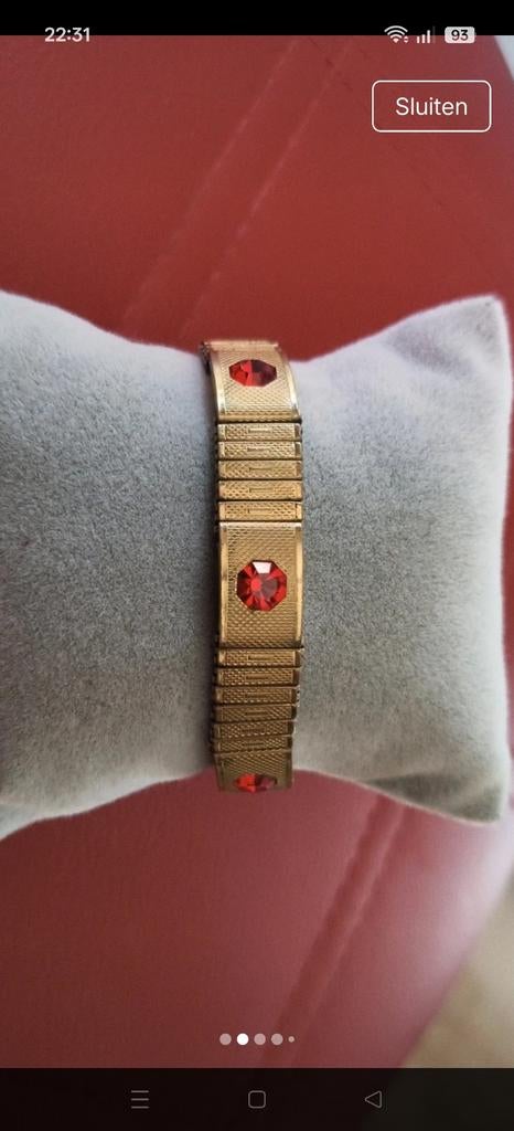 Nieuwe Vintage Magnetische Gezondheidsarmband - Aimantes, Sieraden, Tassen en Uiterlijk, Armbanden, Staal, Nieuw, Ophalen of Verzenden