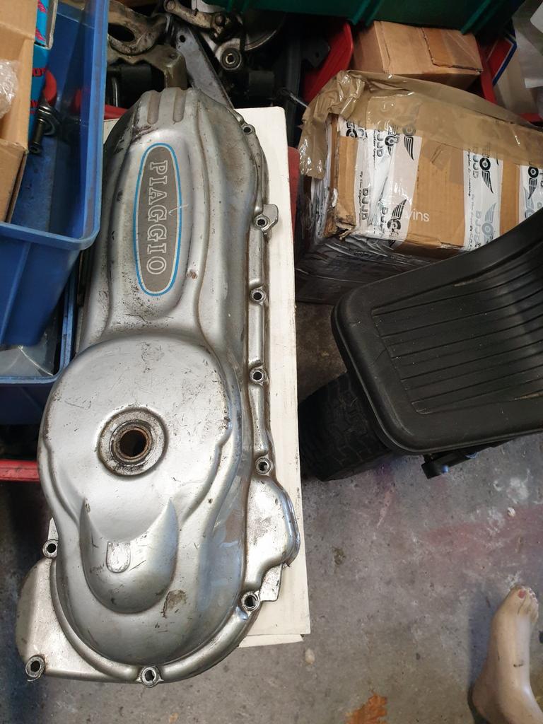 Piaggio carterpan (oude modellen) en sm04 125cc 180cc, Ophalen of Verzenden, Gebruikt, Blok