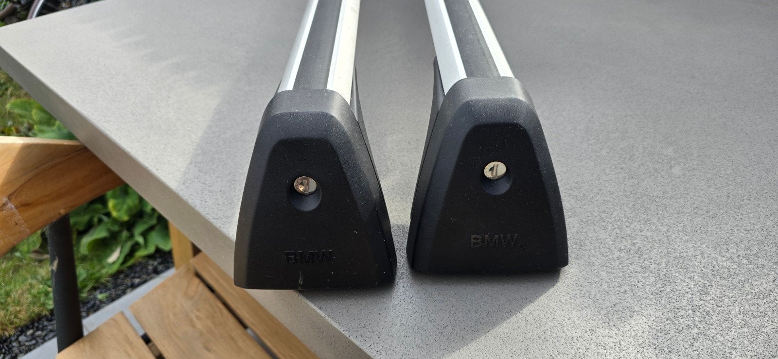 Originele BMW dakdragers F48, F49 (X1, X2), Ophalen, Gebruikt