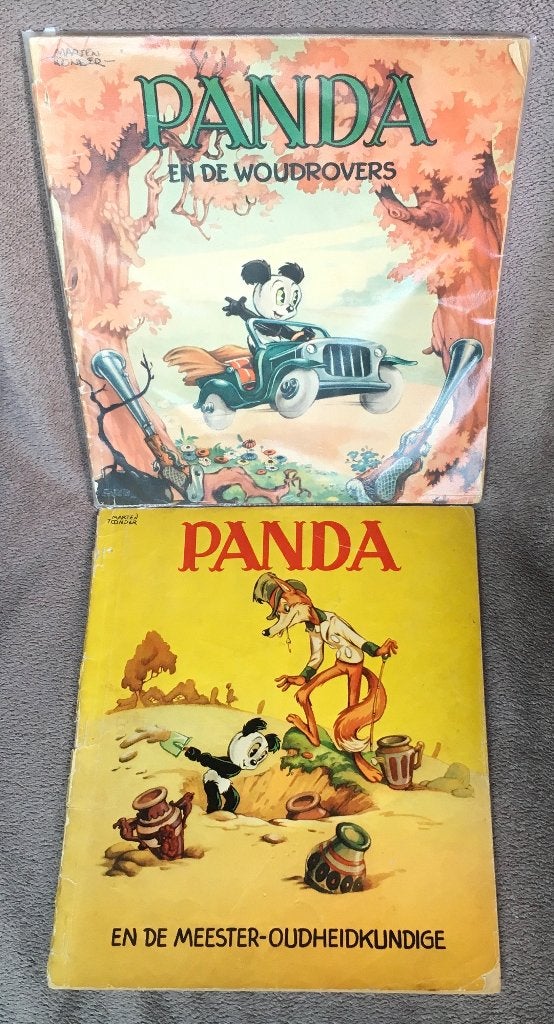 Panda 1953, Gelezen, Ophalen of Verzenden, Marten Toonder studios, Meerdere stripboeken