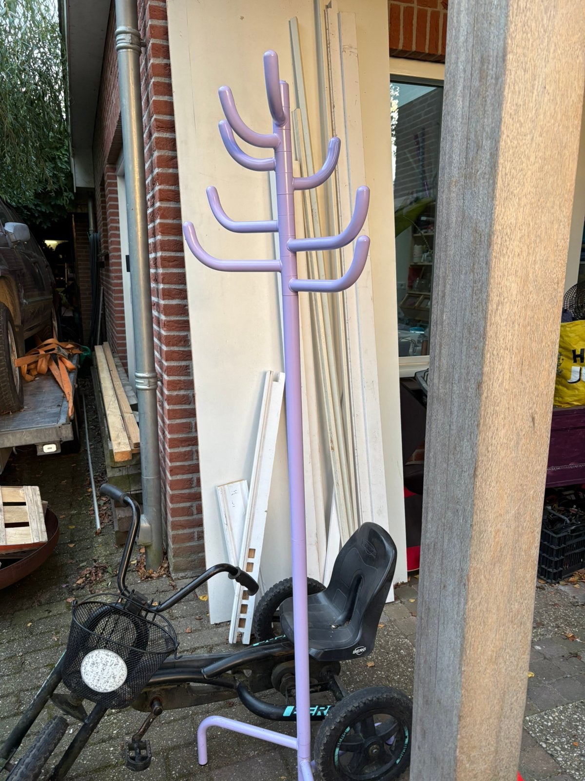 Ikea kapstok paars, Huis en Inrichting, Ophalen, Zo goed als nieuw, Wandkapstok, Minder dan 100 cm