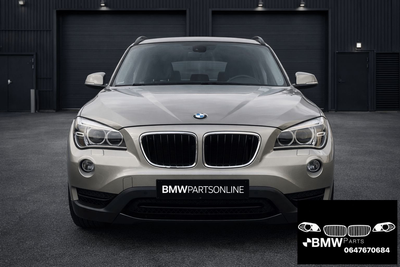 Voorkop Bmw X1 E84 LCI bi-xenon gold metallic, Auto-onderdelen, Gebruikt, -, Ophalen of Verzenden, Bumper
