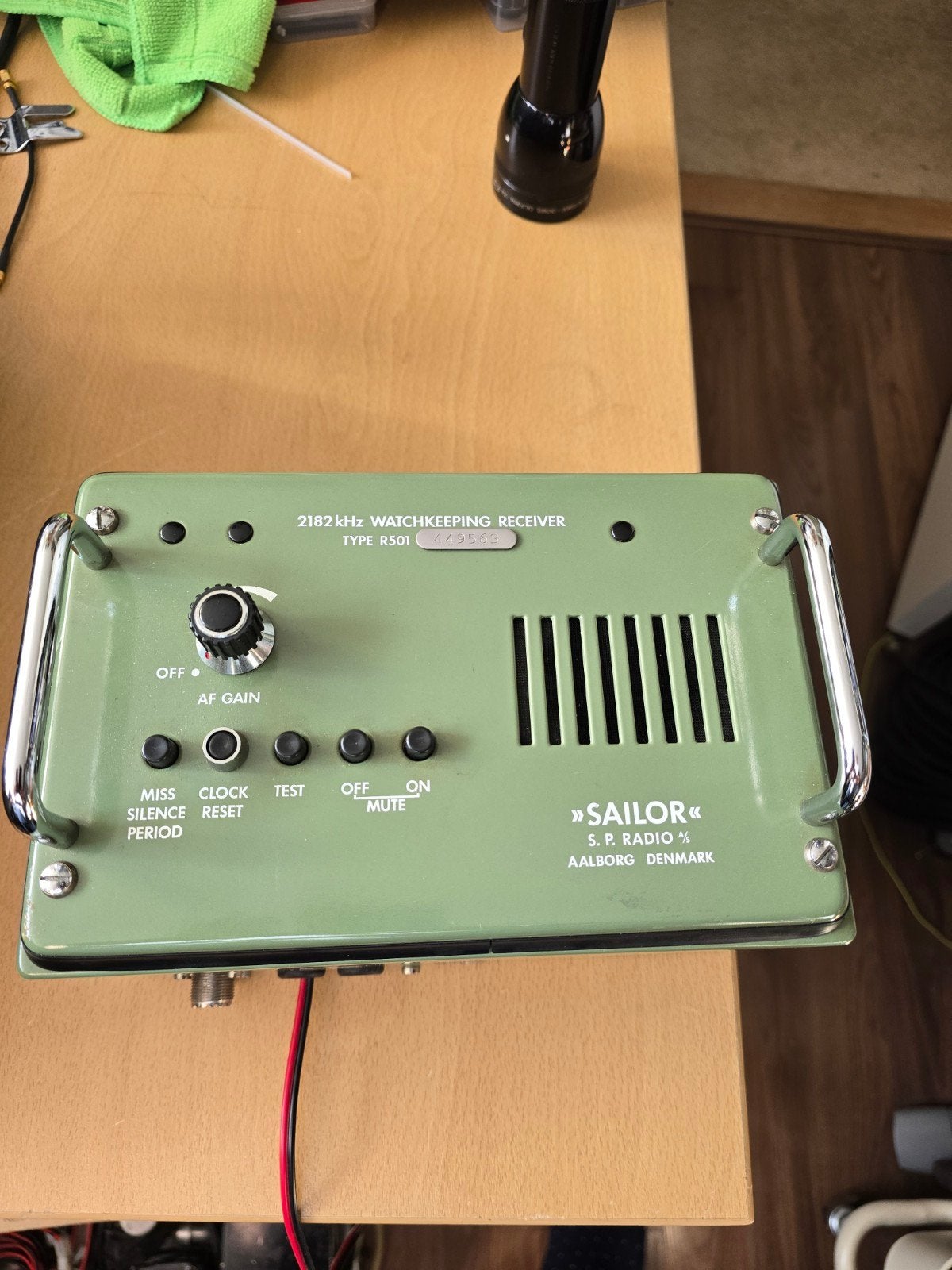 Sailor R501 watchkeeping receiver, Ophalen of Verzenden, Gebruikt