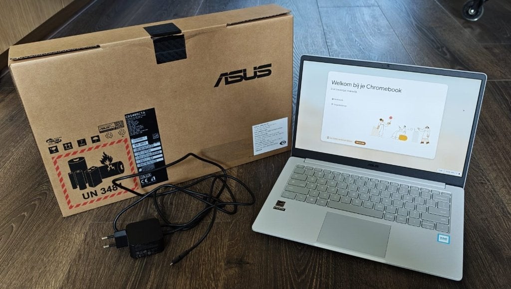 ASUS Chromebook - Zo goed als nieuw, 14 inch, 8 GB, ASUS, Touchscreen