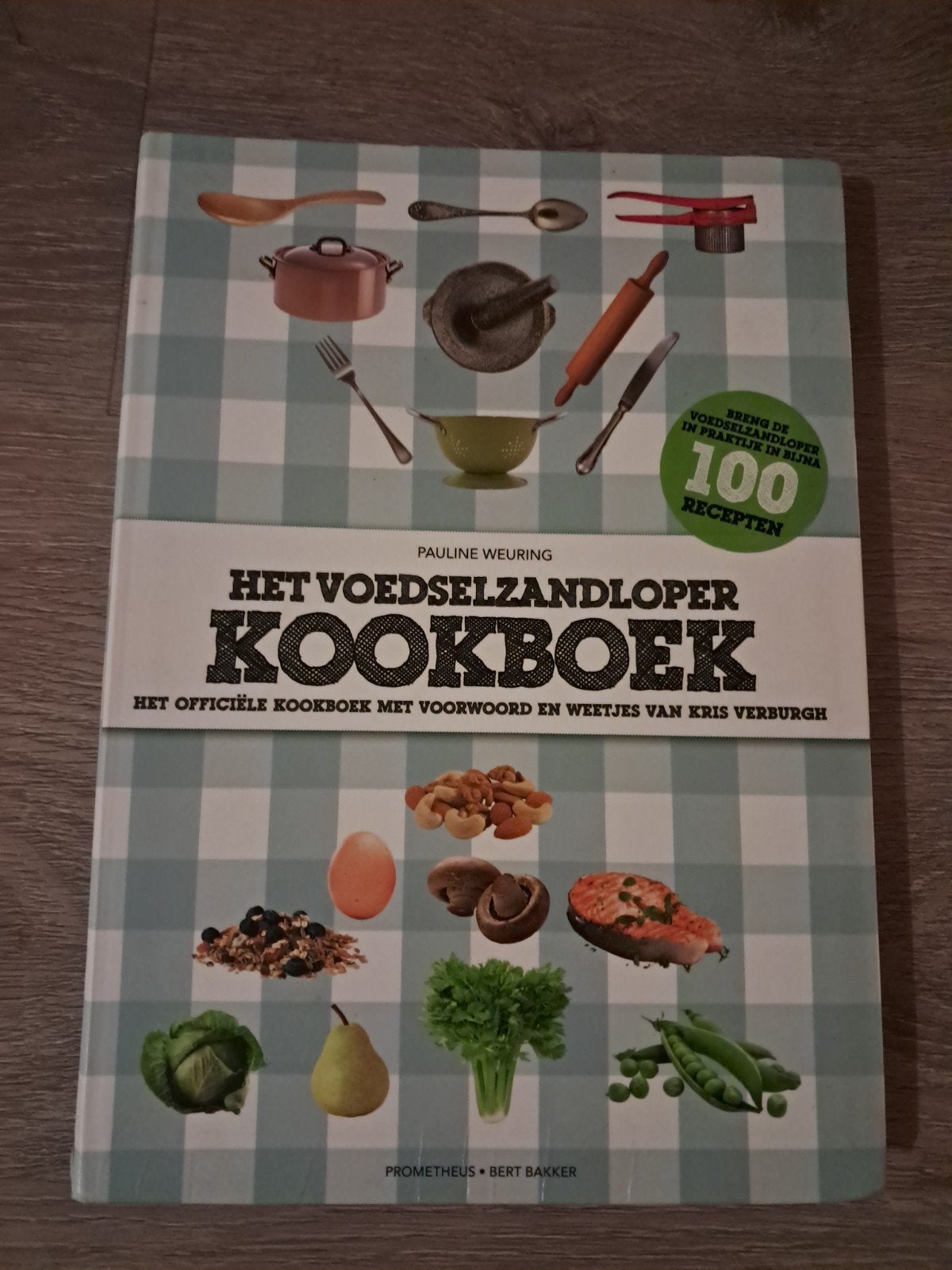 Z2 Pauline Weuring - Het voedselzandloperkookboek, Boeken, Gezond koken, Zo goed als nieuw, Pauline Weuring; Kris Verburgh, Tapas, Hapjes en Dim Sum