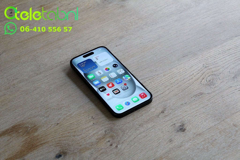 iPhone 15 - 128GB - Zwart | Originele batterijconditie 94%