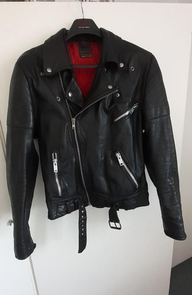 Leren motorjack, Ophalen of Verzenden, Tweedehands, Jas | leer
