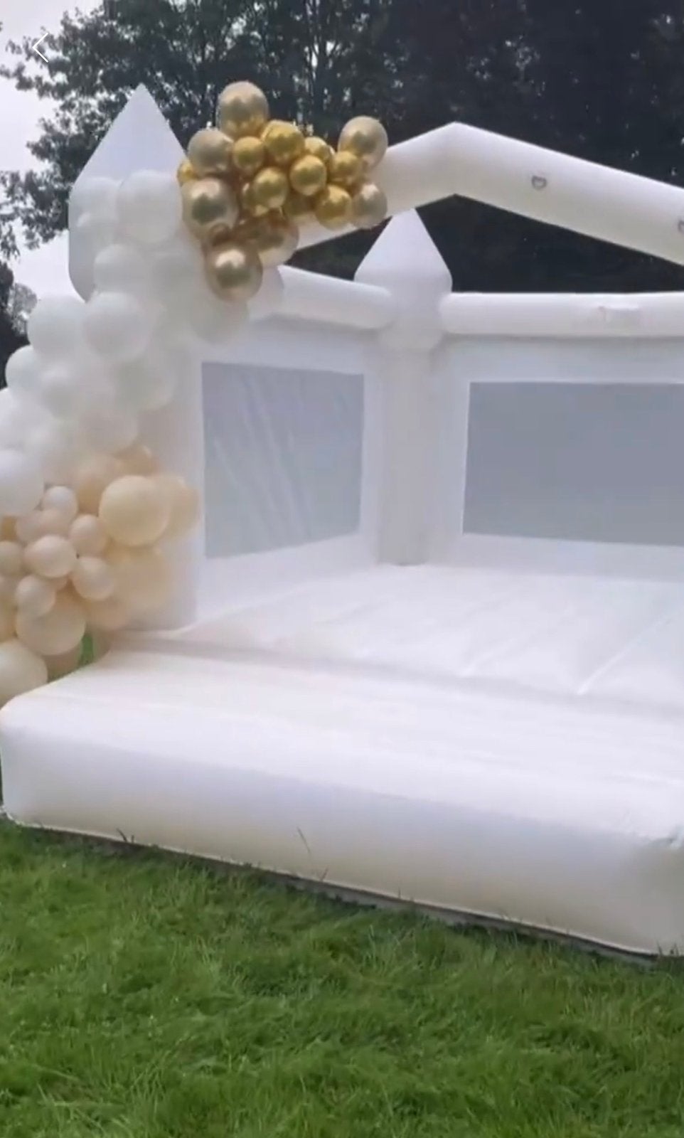 Bruiloftspringkussen/ wedding bouncer te huur, Ophalen, Zo goed als nieuw, Overige