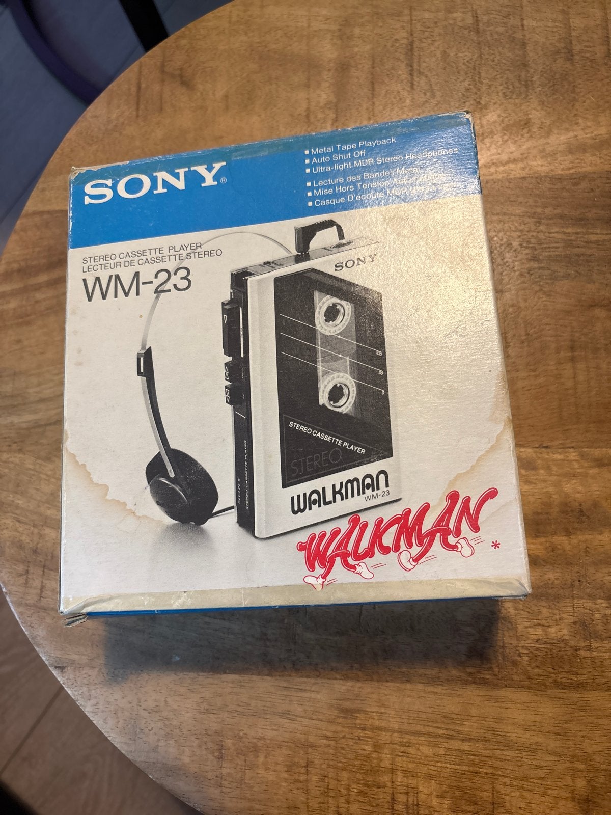 Sony Walkman WM-23 voor onderdelen/restauratie, Ophalen of Verzenden, Walkman