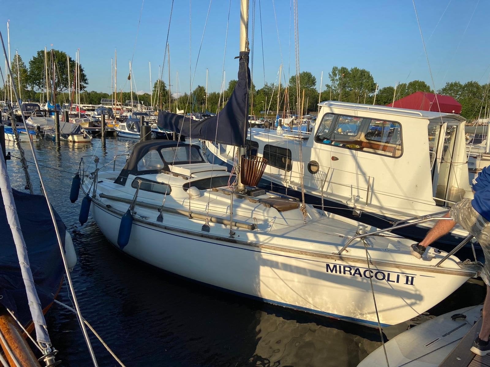 Edel 3 zeiljacht – Volvo MD5 – compleet, met wat werk, 8 pk, Overige merken, Gebruikt, Binnenboordmotor