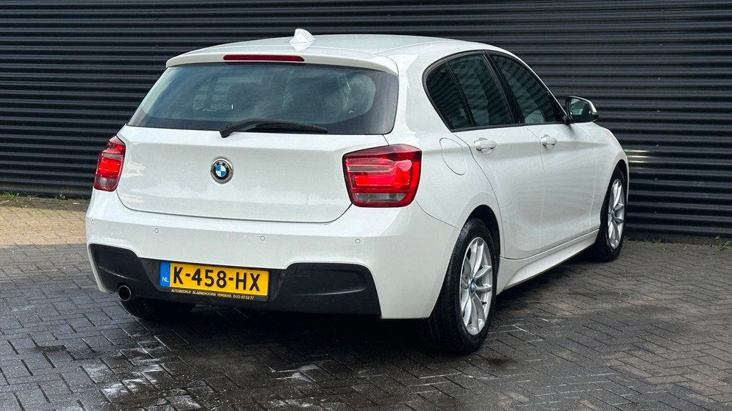 BMW 1-serie 116i Executive M-Sport | Xenon | Alcantara | Sto, Auto's, BMW, 1-Serie, Euro 5, Gebruikt, Zwart