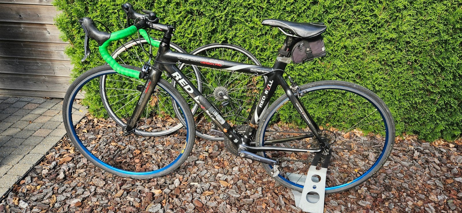 Red Bull Carbon Pro Racefiets Maat 52/53 Volledig Shimano, Fietsen en Brommers, Gebruikt, Carbon, Velgrem, 49 tot 53 cm