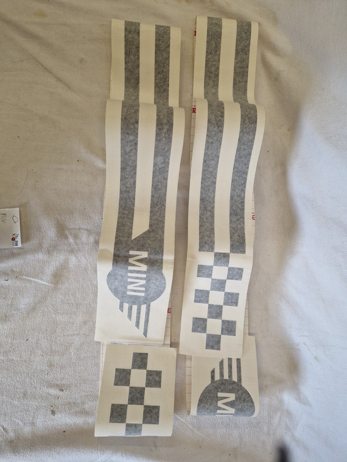 Mini Auto Sport Stickers - Links & Rechts (2x 150 cm), Ophalen of Verzenden
