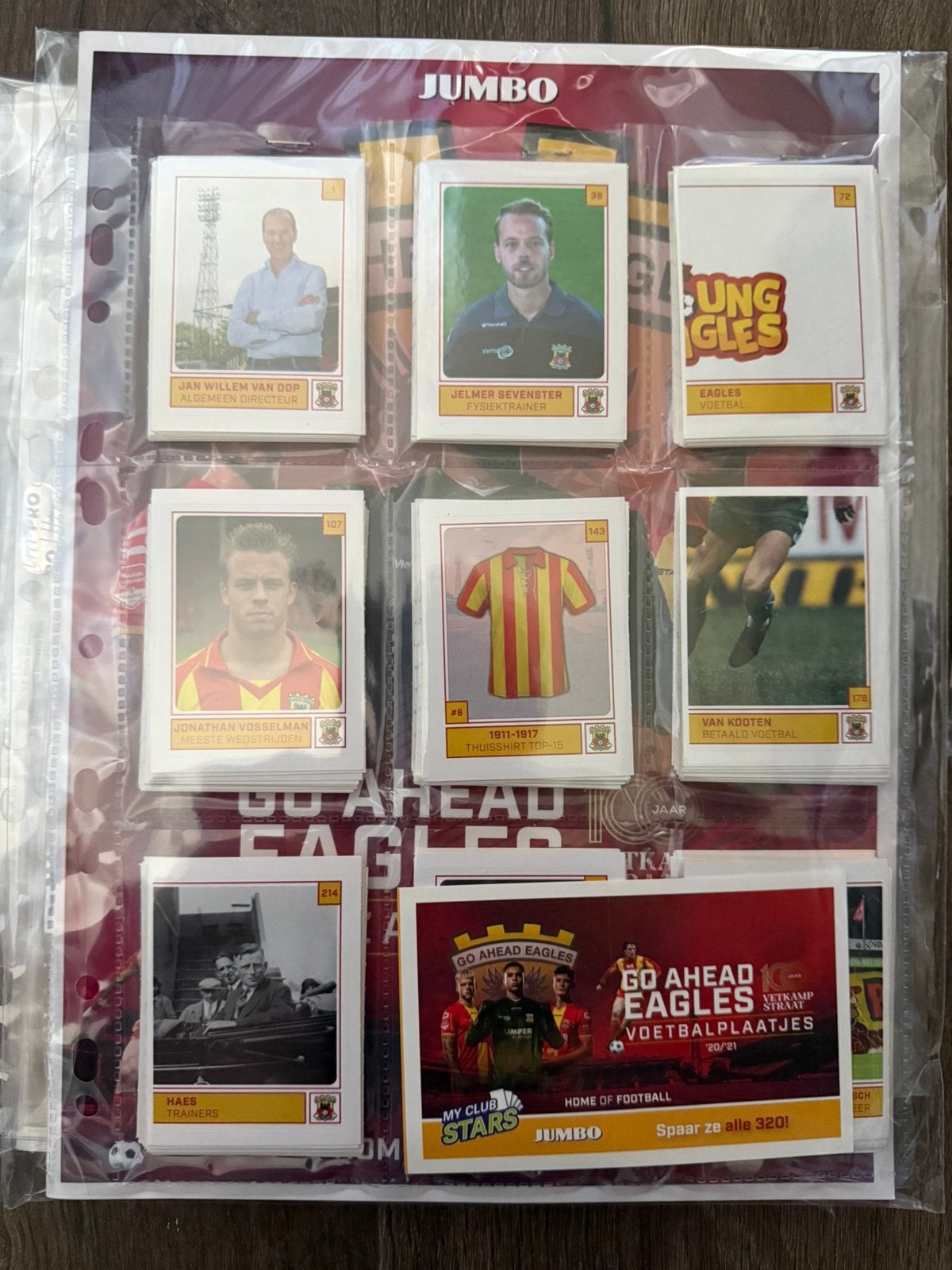 Panini like Complete sets Clubteams en Eredvisie, Ophalen of Verzenden, Zo goed als nieuw, Meerdere plaatjes
