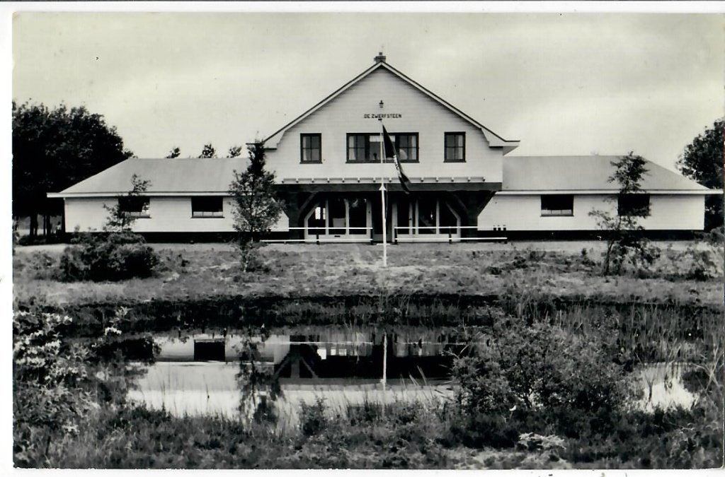 Roden - Jeugdherberg "De Zwerfsteen", Verzenden, 1940 tot 1960, Gelopen, Drenthe